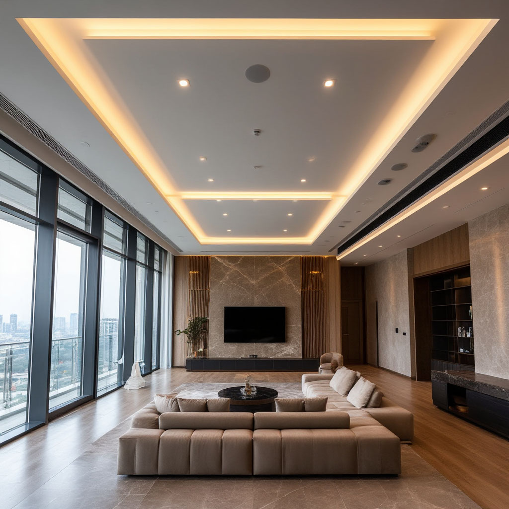 Stretch and Suspended Ceiling Installation